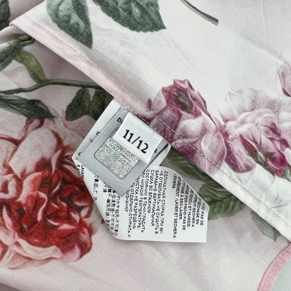 Dolce & Gabbana Pink Short Sleeve Party Short Cap Sleeve Pleated Dress - Picture 7 of 9